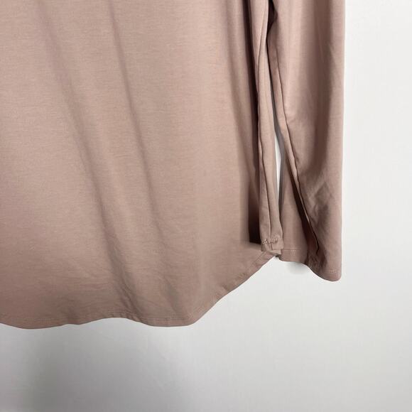 Cuts Mens XXL Elongated Mountain Mist AO Long Sleeve Curve Hem Tee Tshirt 2XL - Picture 4 of 7